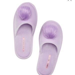 Victoria’s Secret Pom slippers